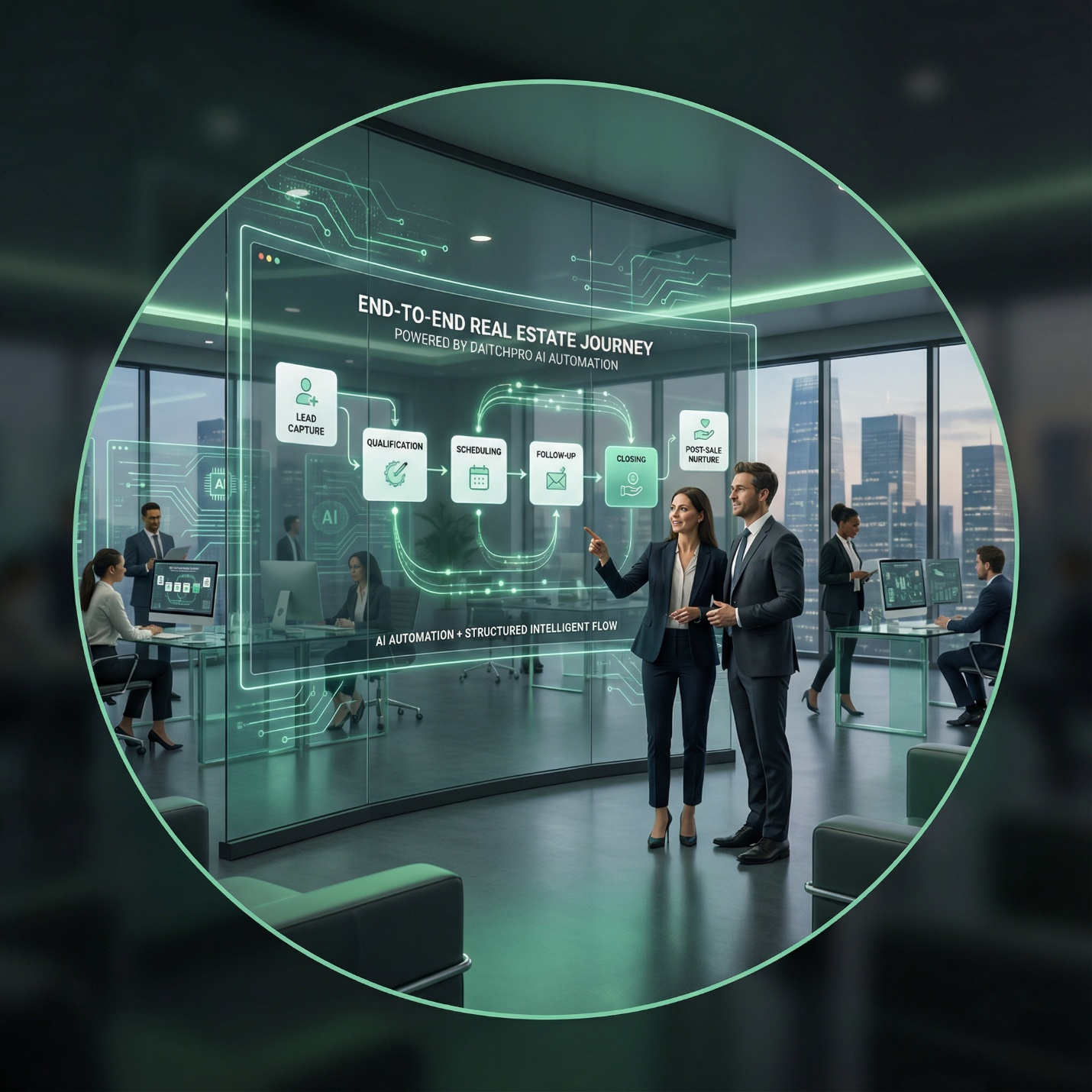 End-to-End Real State Journey Powered by AI Automation